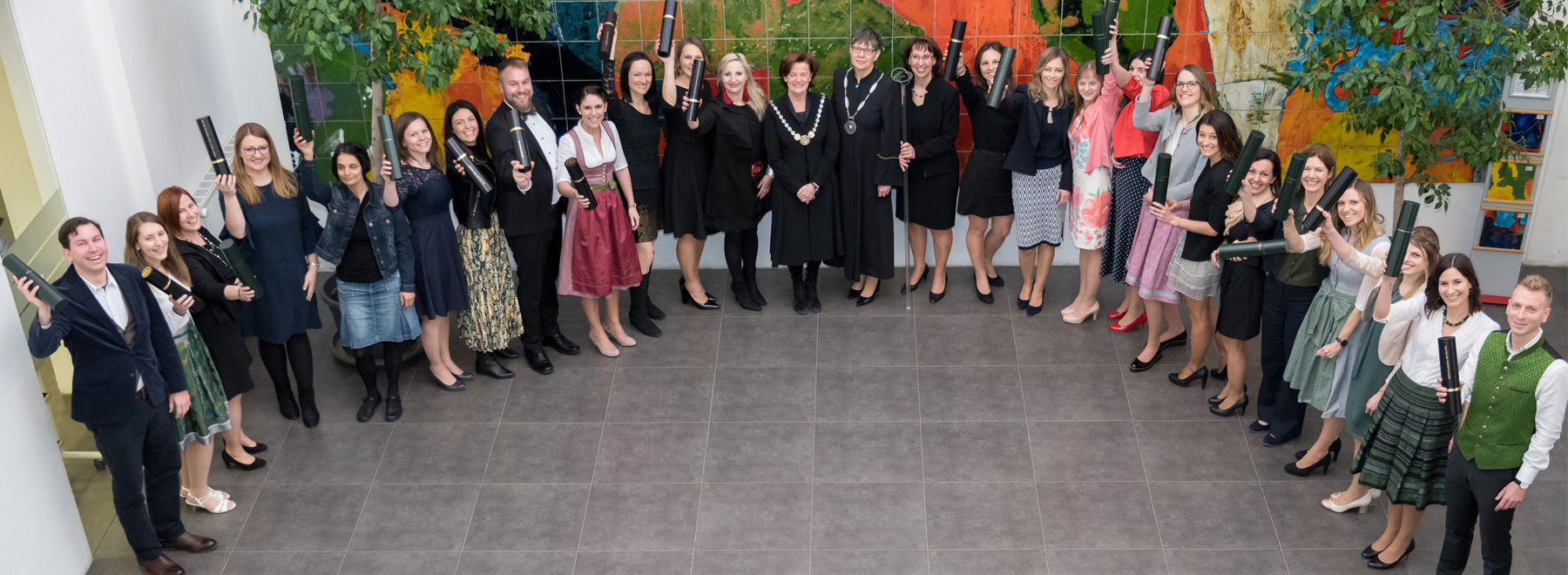 1. Akademische Feier der gemeinsamen Masterstudien für das Lehramt Primarstufe an der KPH Graz und PHSt