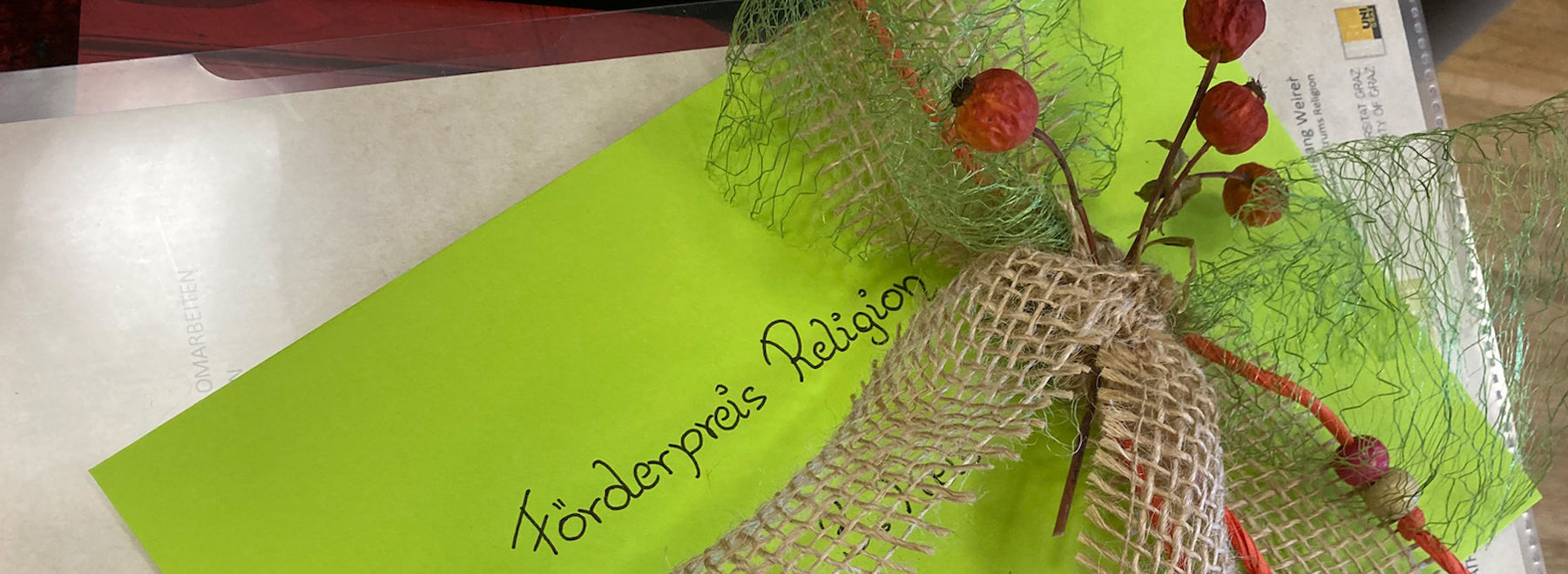 Förderpreis Religion 2020 übergeben