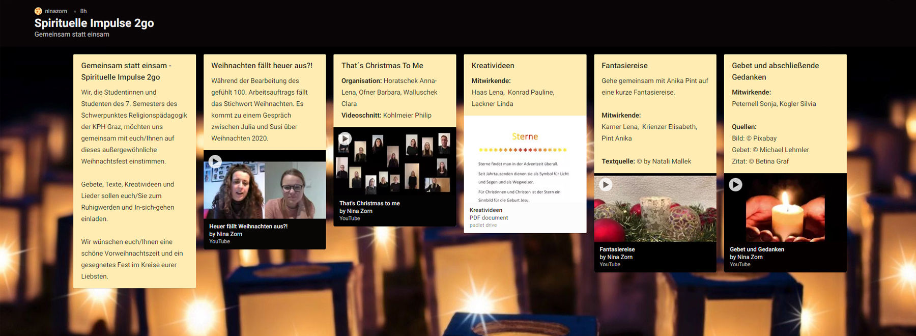 Gemeinsam statt einsam – Spiritualität 2go